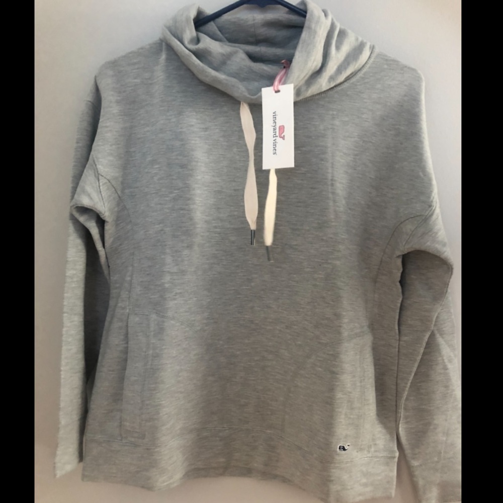 Cowl neck sweatshirt